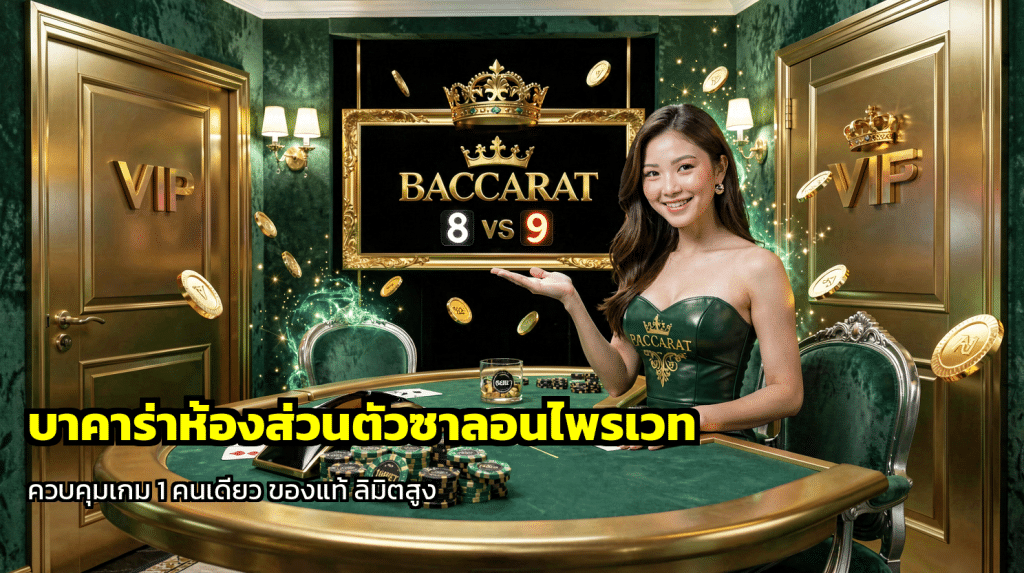 บาคาร่าห้องส่วนตัวซาลอนไพรเวท